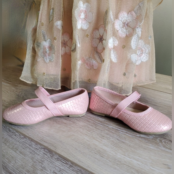 Baby's Smart fit light rose faux leather dress shoe Size 5 1/2 - Picture 7 of 8